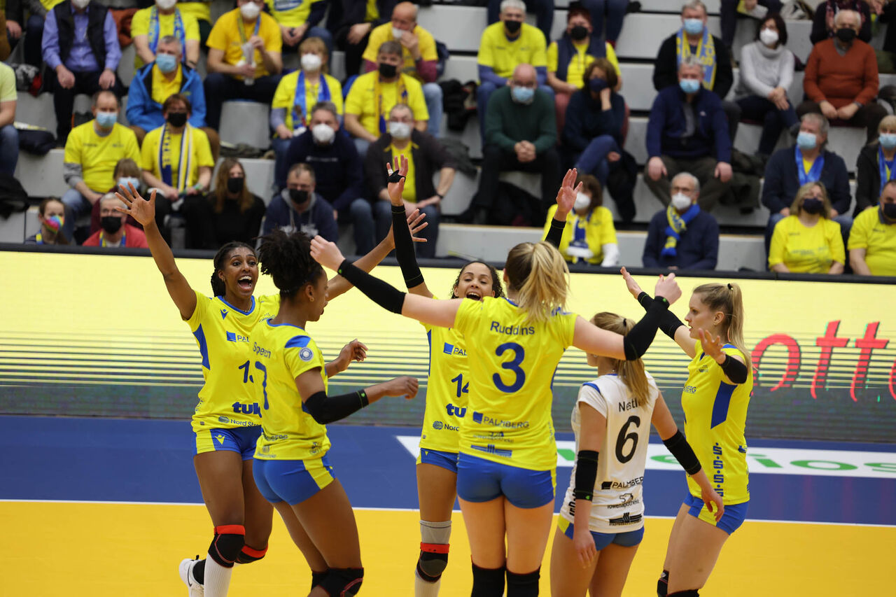 Die Vorfreude auf den Start der Playoffs der 1. Bundesliga Frauen am 5. April ist groß.  (Foto: MiDiGrafie)