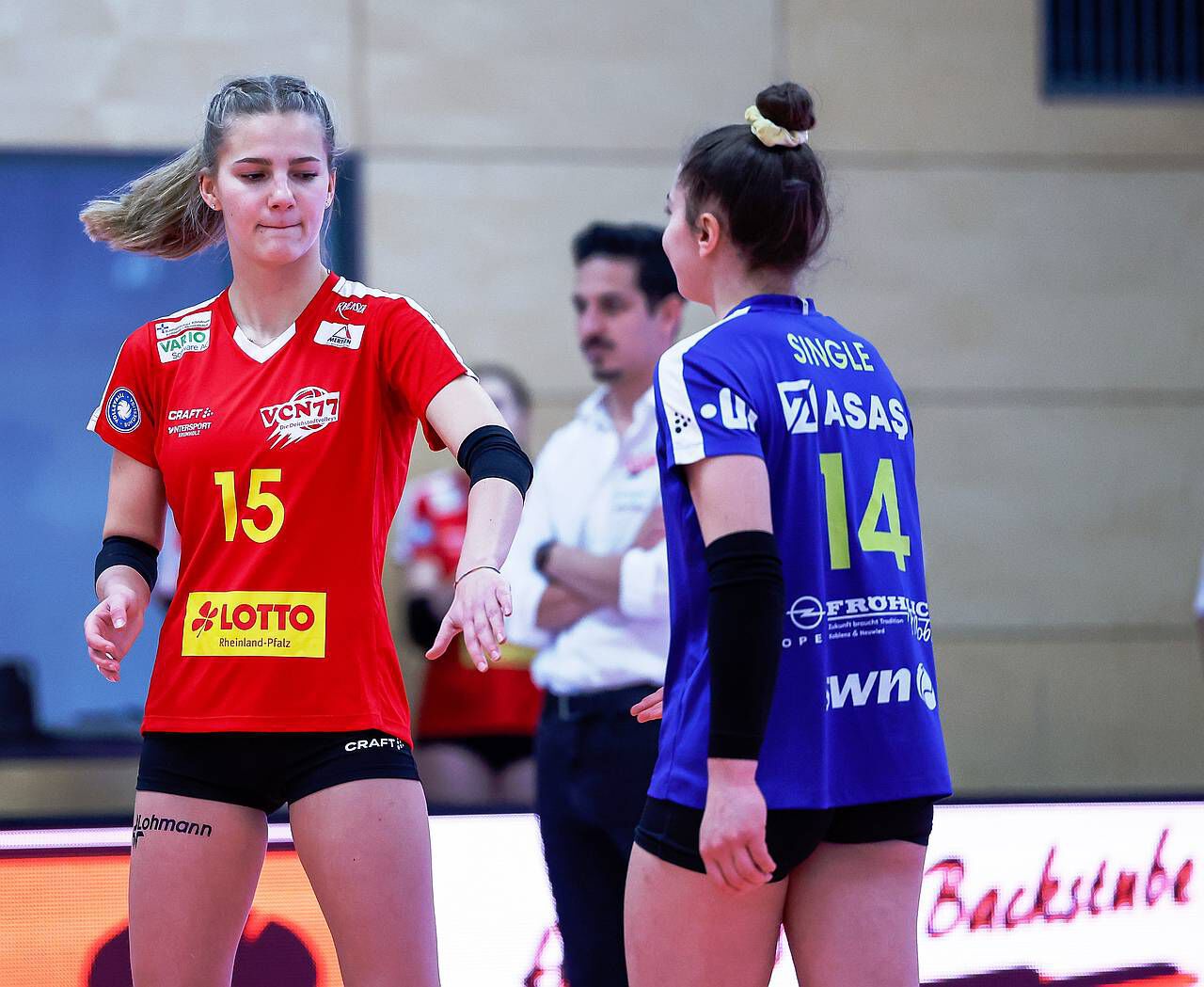 Die 15-jährige Alice Turmovich erhielt längere Einsatzzeiten und fiel durch ihr mutiges respektloses Spiel auf. Foto: Tobias Jenatschek