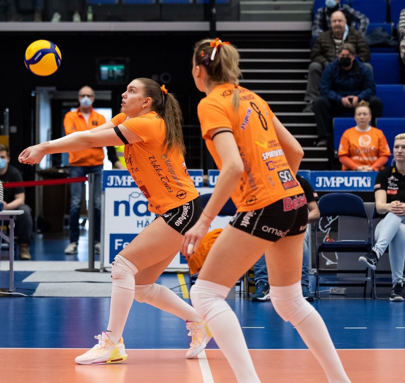 Die finnische Diagonalangreiferin Yasmine Madsen startet ihre internationale Karriere bei den Deichstadtvolleys. Foto: Juha Hautakangas