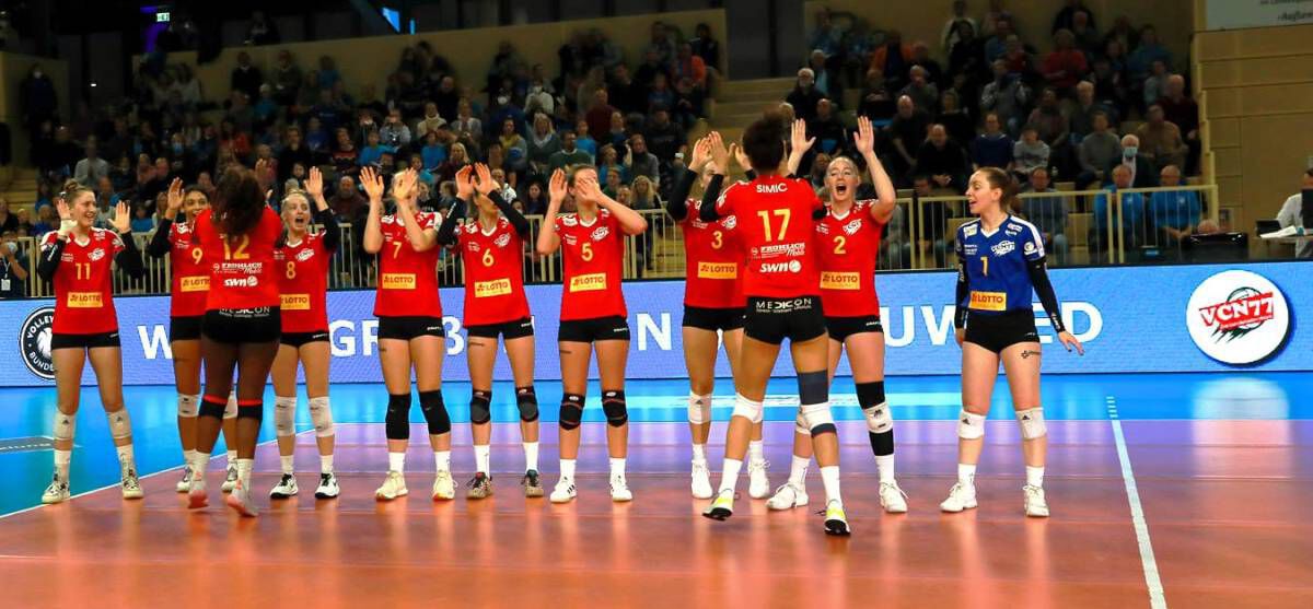 Freuen sich für das Heimspiel auf eine gut gefüllte Halle, diesmal auch in Neuwied. Das Derby in Wiesbaden hatte 1100 Zuschauer mobilisiert... (Foto: Detlef Gottwald)